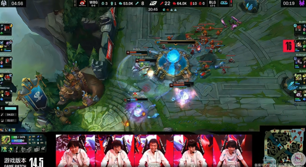 C9力克WBG，Knight打出惊人五杀宿命之战八强赛，让粉丝疯狂欢呼